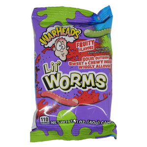 Warheads Lil' Worms Satchet