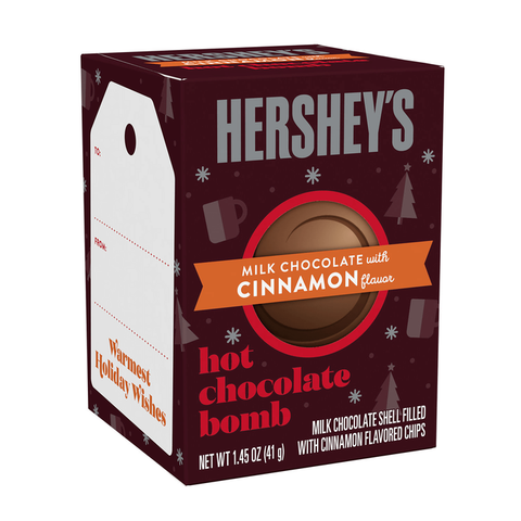 Hershey's Cinnamon Hot Chocolate Bomb