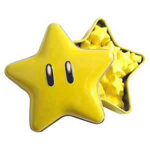 Mario Bros Star Candy Tin