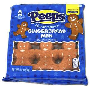 Peeps Marshmallow Christmas Gingerbread Men
